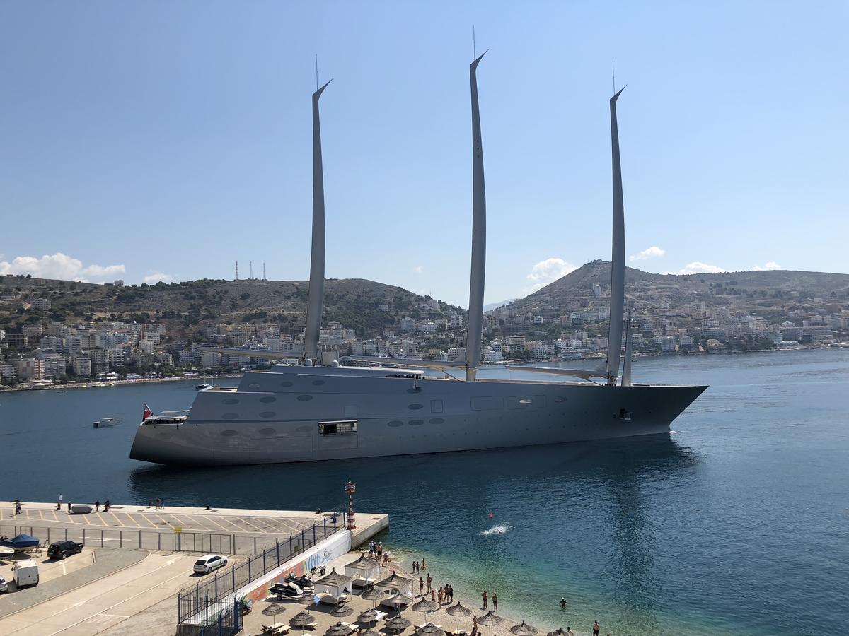 Port Side Sarande Sarandë Exterior foto
